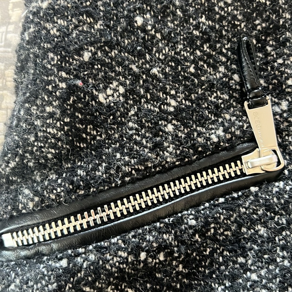 Bcbgeneration Coat Shearling Size Medium Only Wor… - image 2